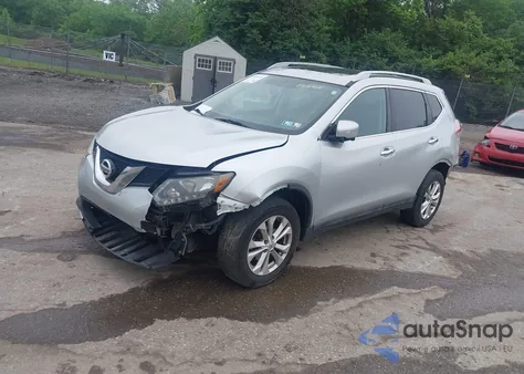 2014 Nissan Rogue Sv from USA, damaged, VIN 5N1AT2MV4EC862328